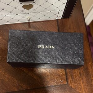 Prada Black Glasses Case